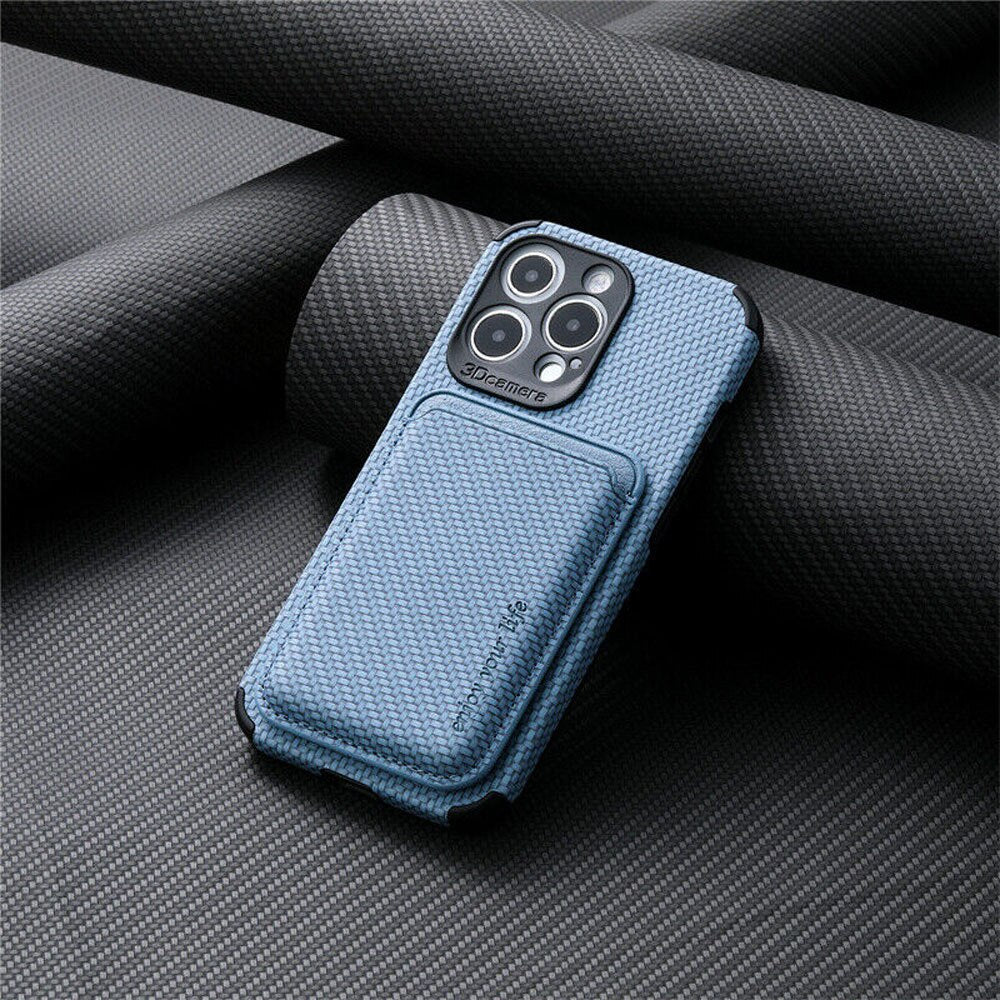 Slim MagSafe Wallet Phone Case Protective Functional