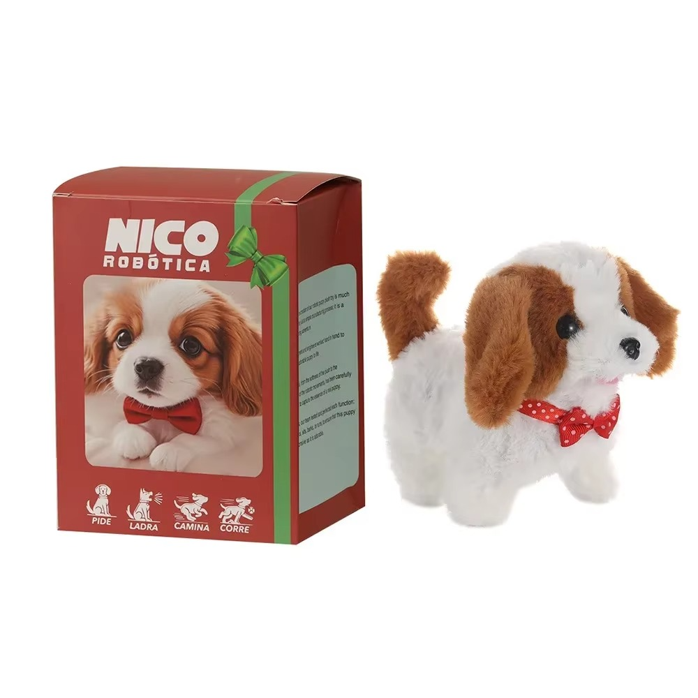 Stuffed Animal, Interactive Plush Dog Toy For Children