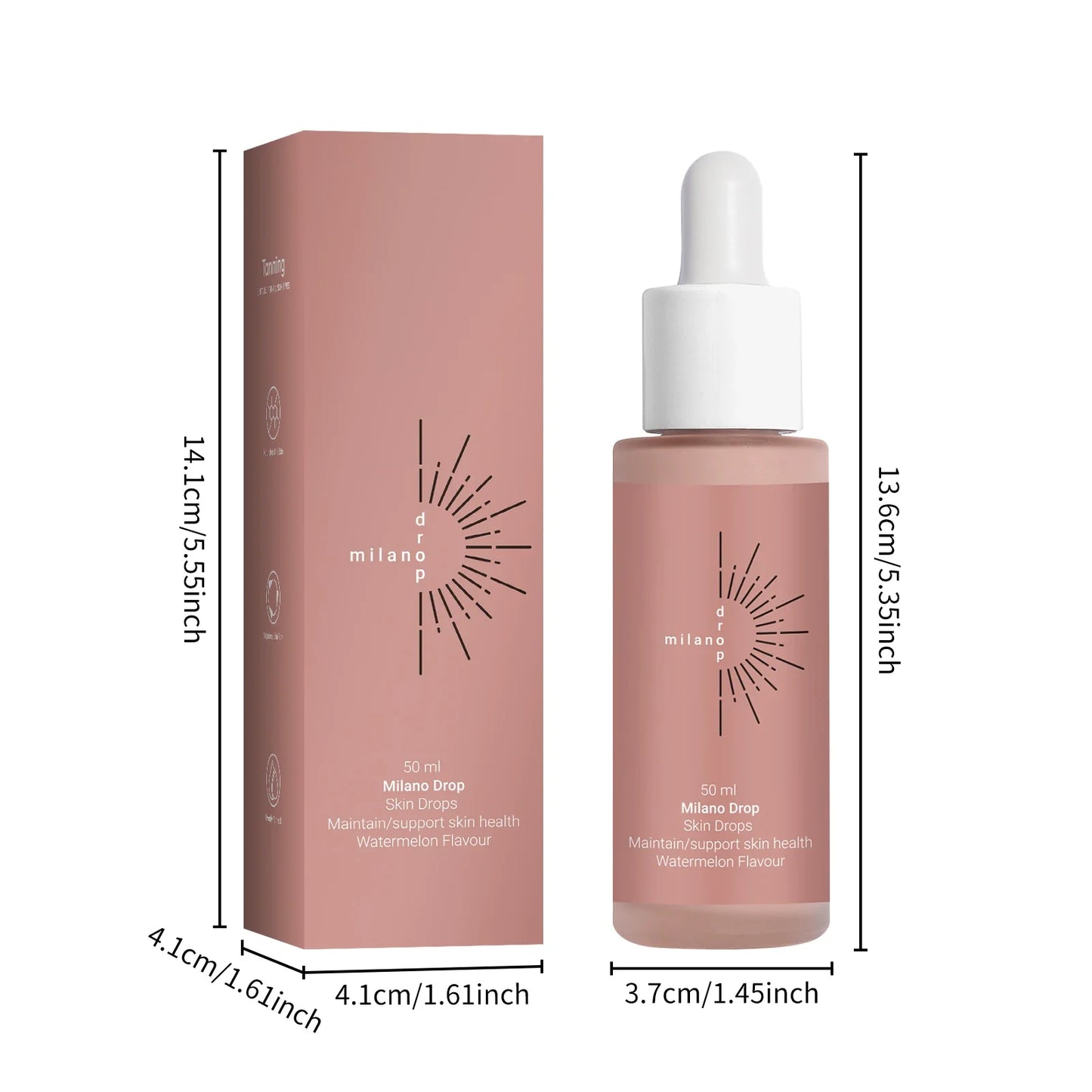 Radiant Self-Tanning Drops, Effortless Glow