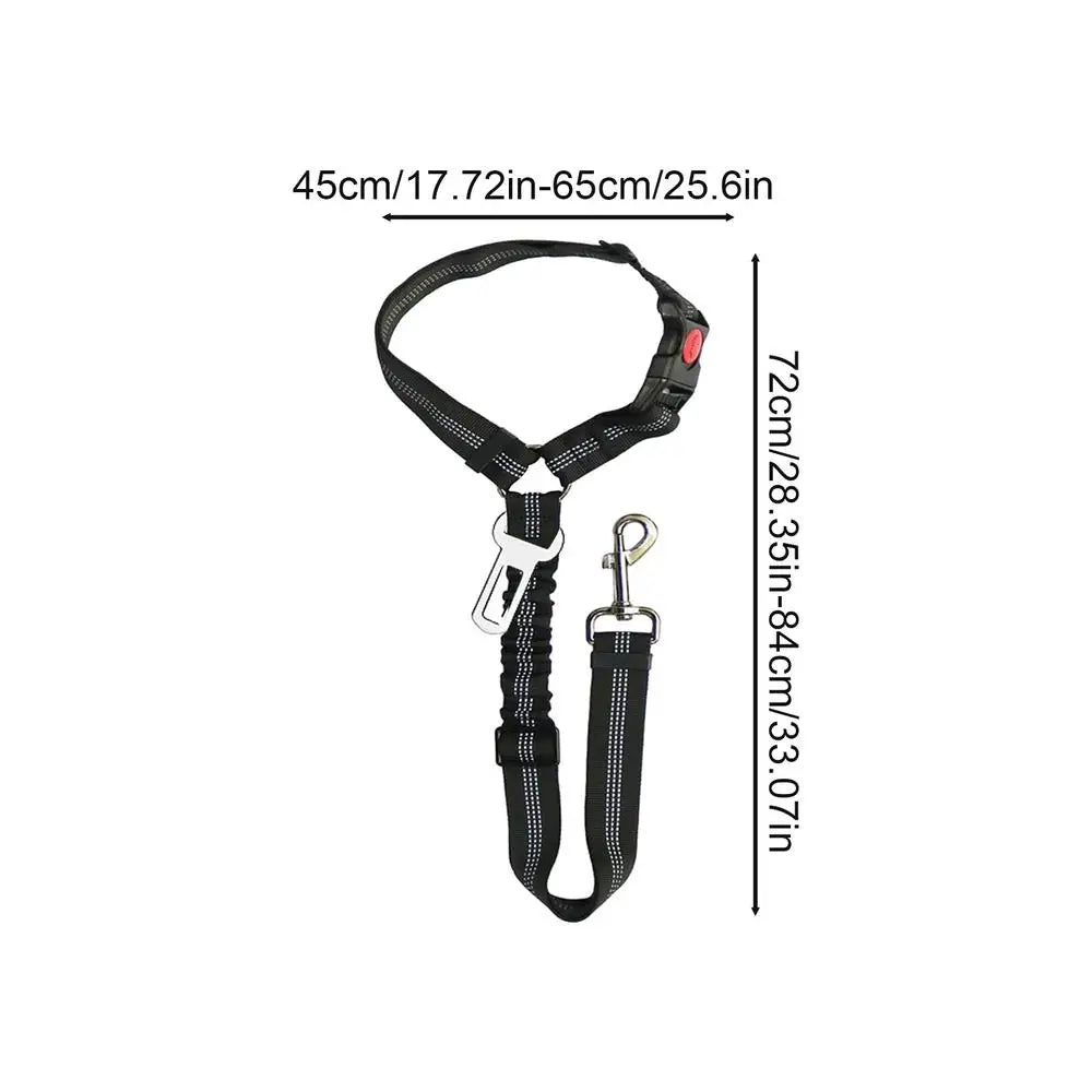 Secure Dog Restraint, Adjustable Fit