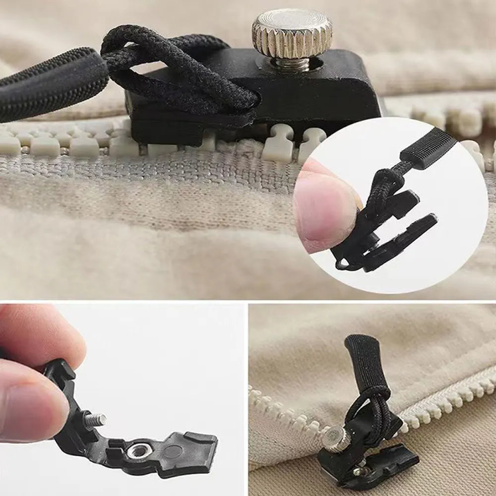 Zipper Repair Kit 6-Pack Quick Fix Solution
