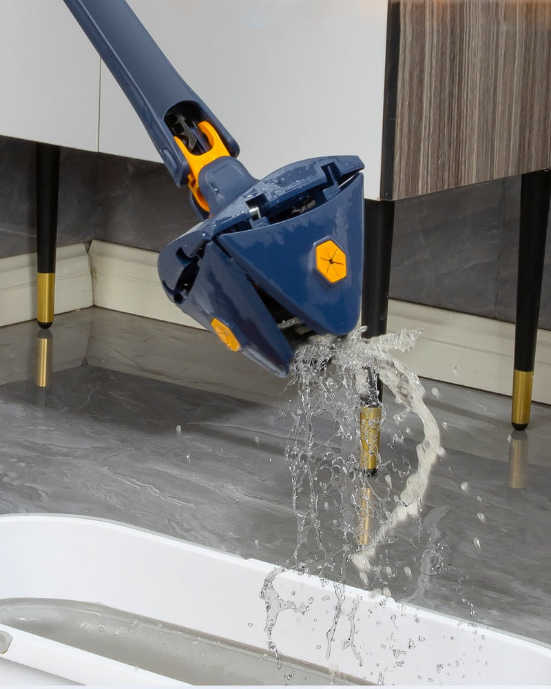 Multi-Surface Triangular Rotating Mop