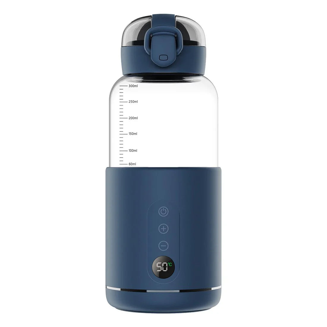 Compact Portable Bottle Warmer, Temperature Displayed