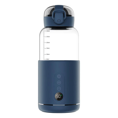 Compact Portable Bottle Warmer, Temperature Displayed