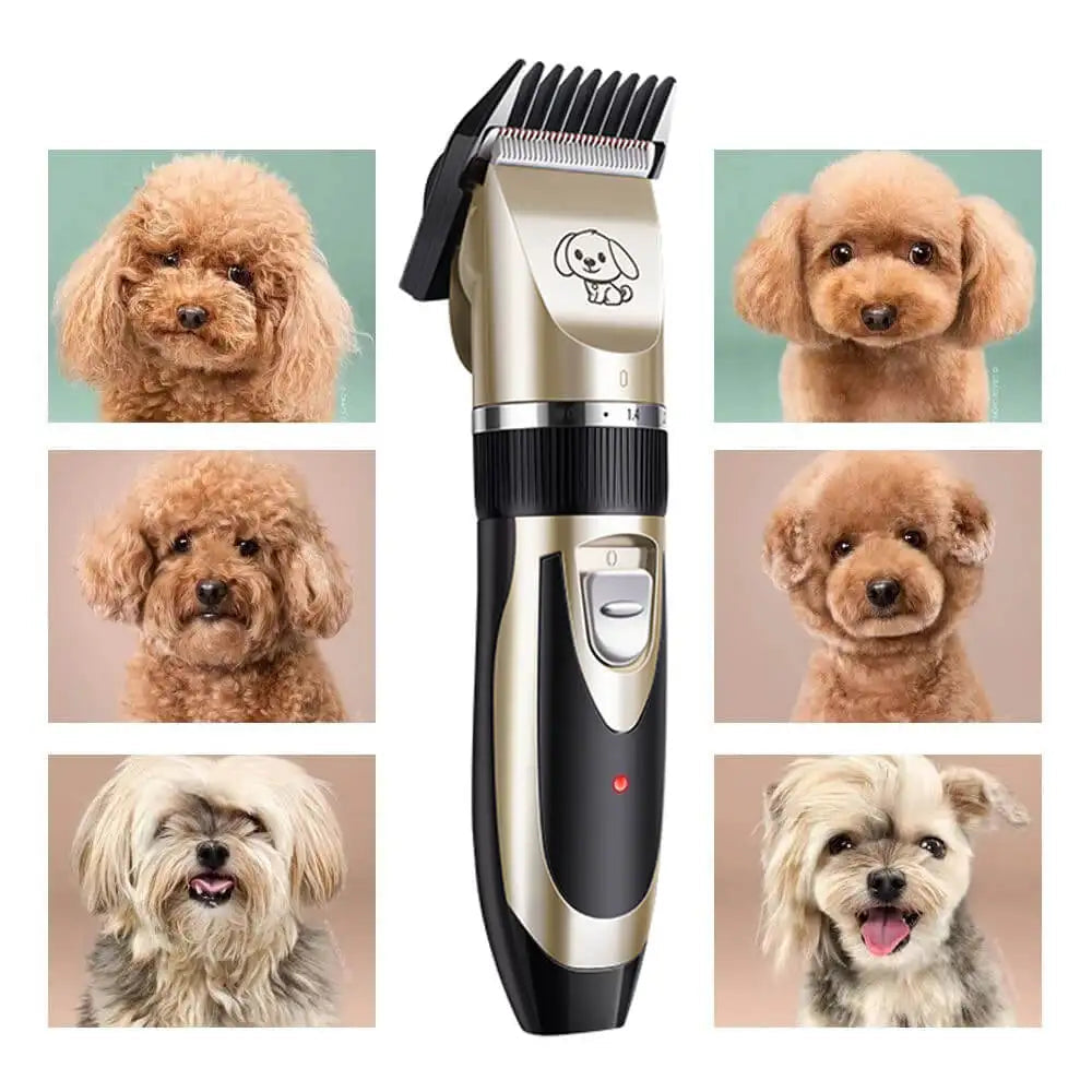 Silent Dog Grooming Trimmer Set