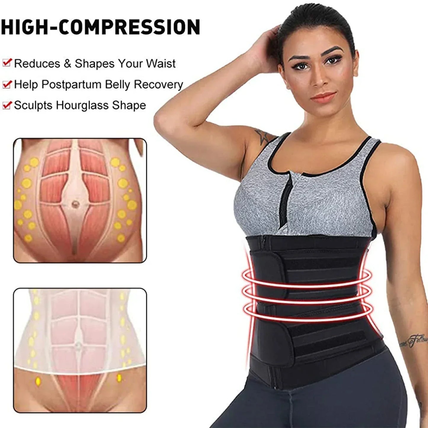 Neoprene Core Trainer, Adjustable Support