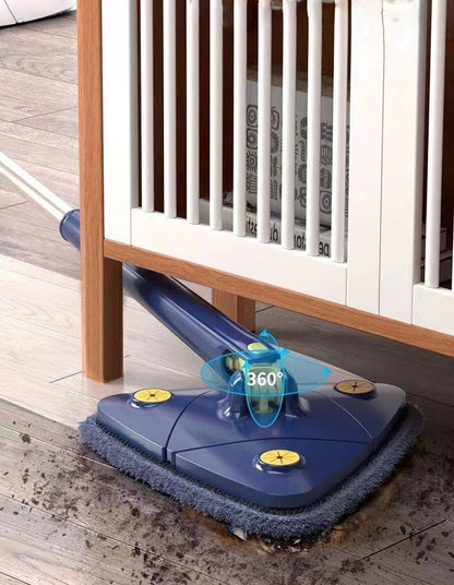 Multi-Surface Triangular Rotating Mop