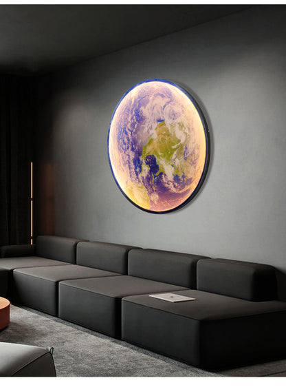 3D LED MOON OR EARTH CEILING & WALL LIGHT | DIMMABLE