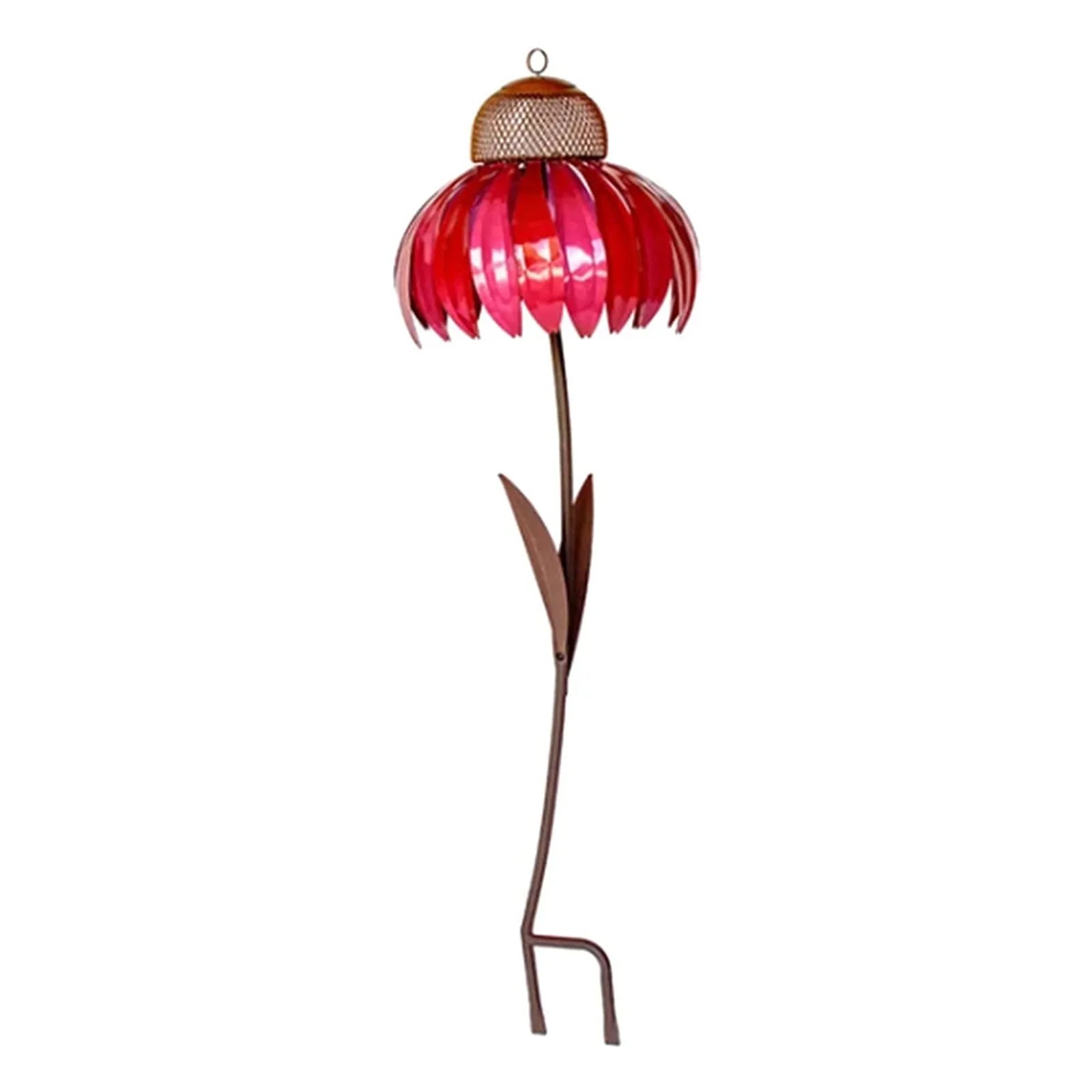 Decorative Bird Feeder Station, Floral Style
