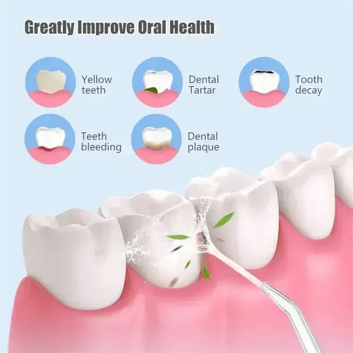 Cordless Dental Water Flosser, Effective Cleaning