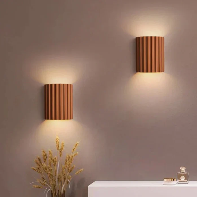 Contemporary Resin Wall Lamp, Modern Design