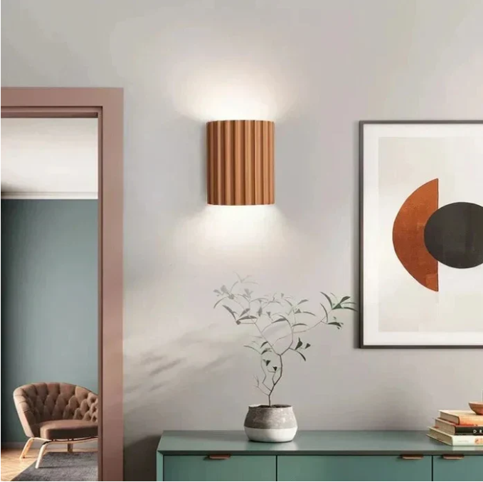 Contemporary Resin Wall Lamp, Modern Design