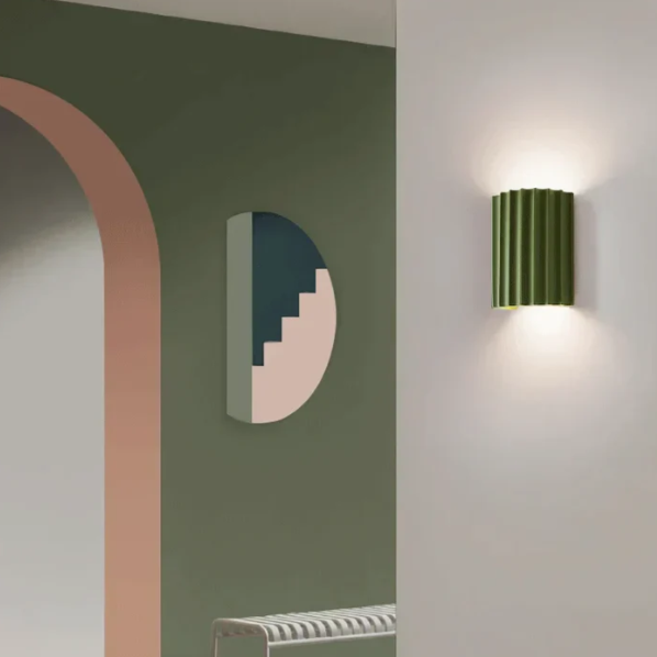 Contemporary Resin Wall Lamp, Modern Design