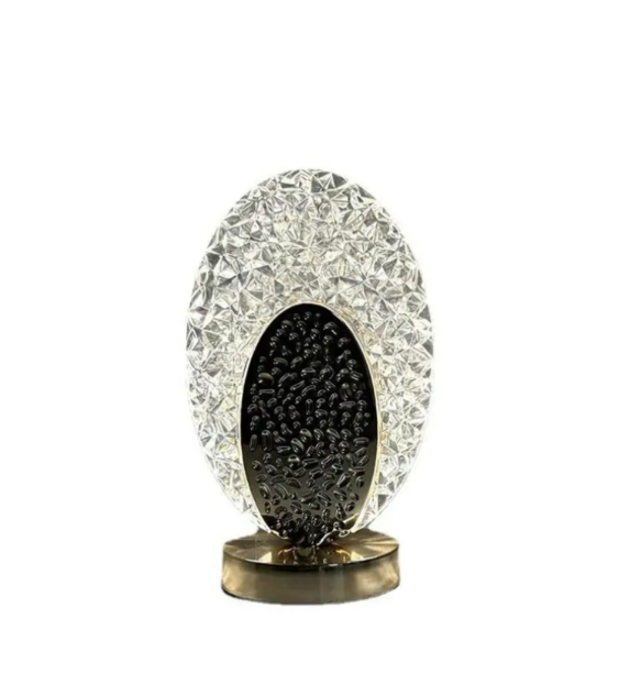 Charming Table Lamp, Peacock Motif
