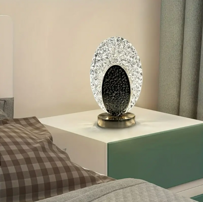 Charming Table Lamp, Peacock Motif