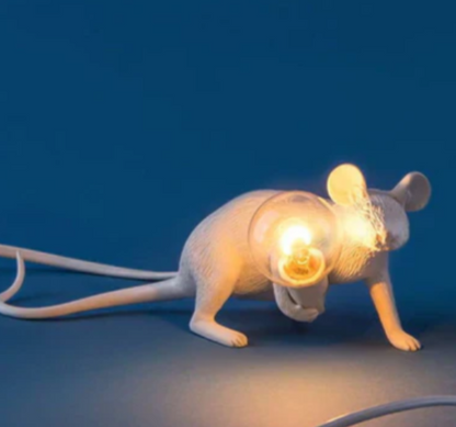 Charming Mouse Table Lamp, Whimsical Design