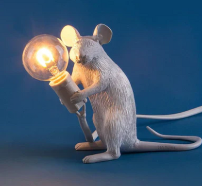 Charming Mouse Table Lamp, Whimsical Design