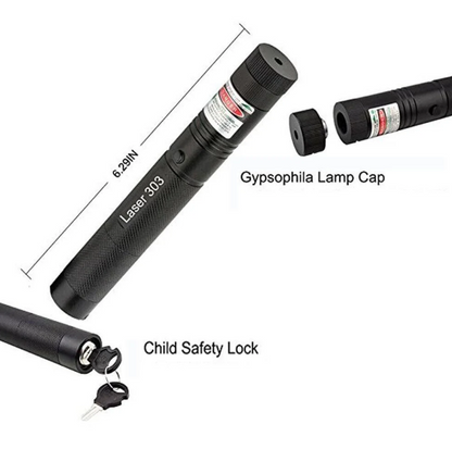 High-Precision Laser Pointer, Durable Design