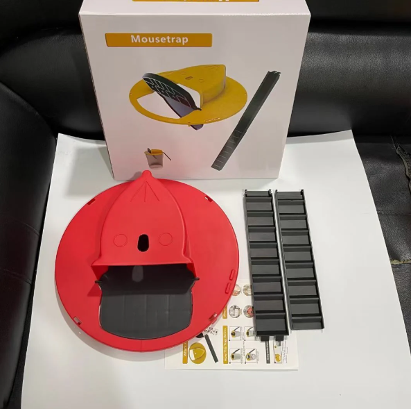 Automatic Resetting Mouse Trap, Self-Closing Mechanism