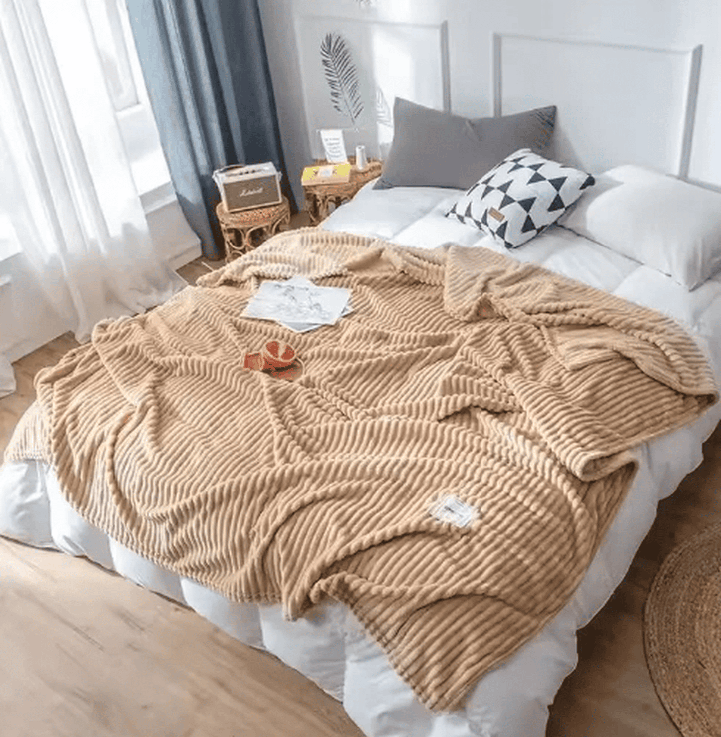 Warm Flannel Throw, Cozy