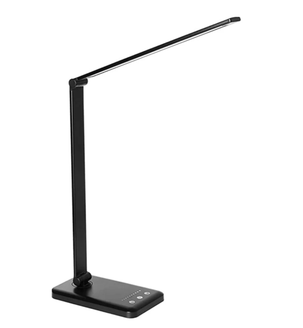 Modern Adjustable Desk Lamp, LED with Charging Capability