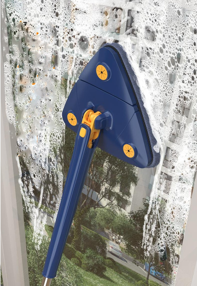 Multi-Surface Triangular Rotating Mop