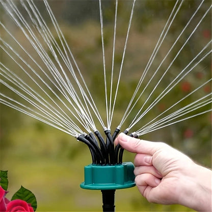 Versatile Garden Irrigation System, Adjustable 360-Degree Sprinkler