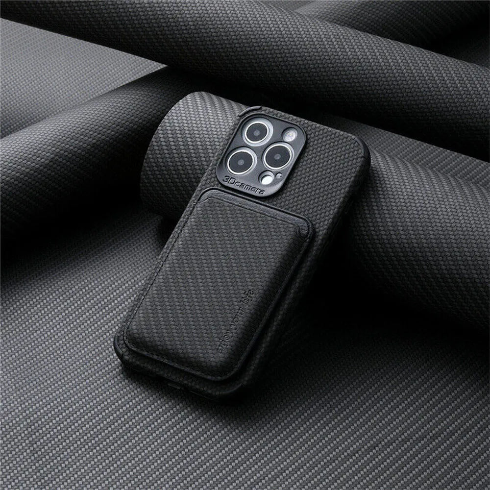 Slim MagSafe Wallet Phone Case Protective Functional