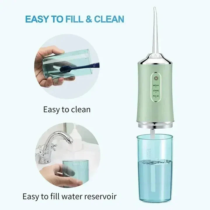 Cordless Dental Water Flosser, Effective Cleaning