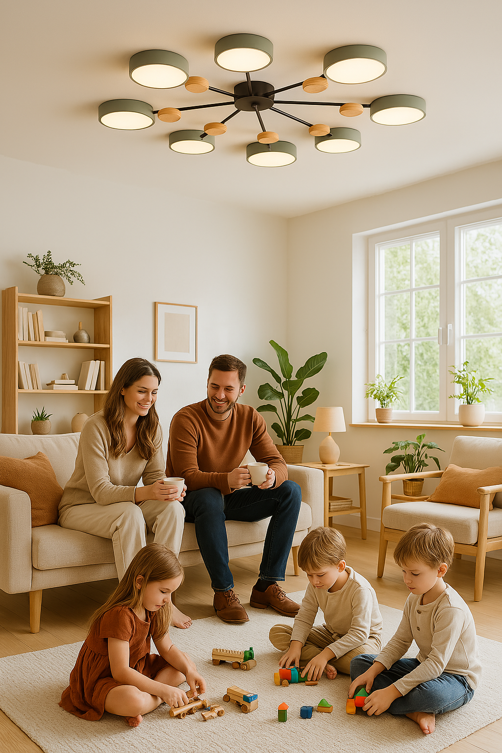 Scandinavian LED Ceiling Light