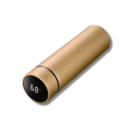 Digital Temperature Indicator Bottle, Stainless Steel Insulated Mug for Hot and Cold Beverages