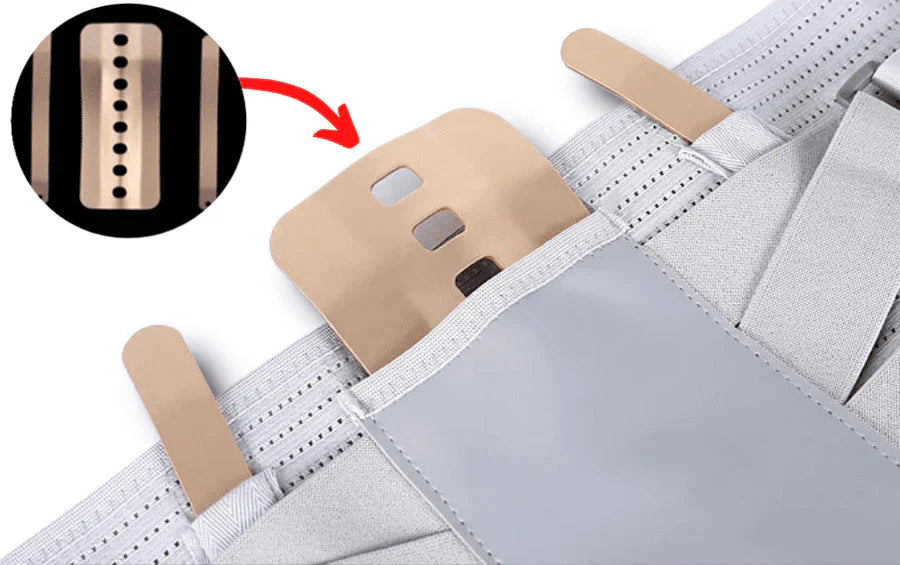 Supportive lumbar cushion, adjustable design