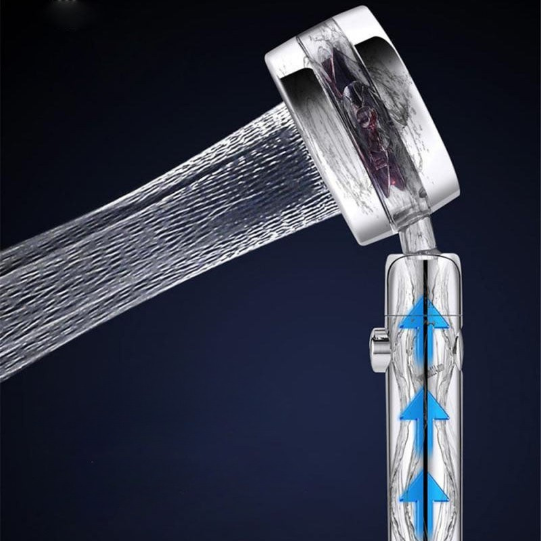 Rotatable High-Pressure Shower Head Handheld Filtered