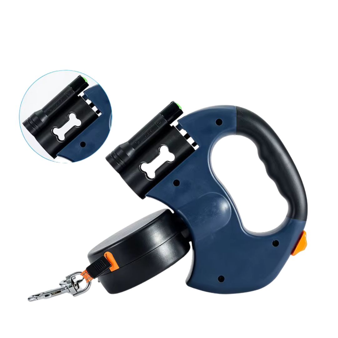 Practical Double Dog Leash, Anti-Tangle Design