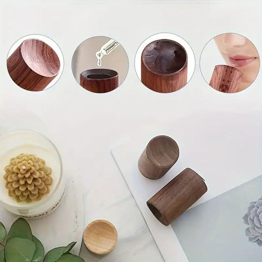 Natural Wood Aroma Diffuser, 3-Piece Set