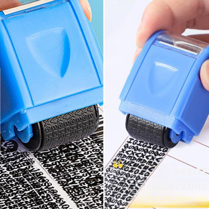 Identity Protection Roller Stamp Privacy Seal Tool