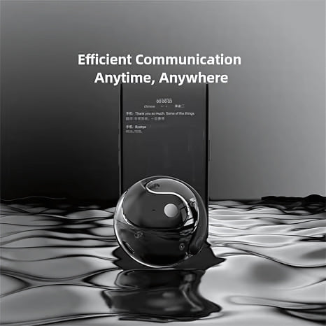 Écouteurs Bluetooth avec traduction IA et prise en charge multilingue en temps réel