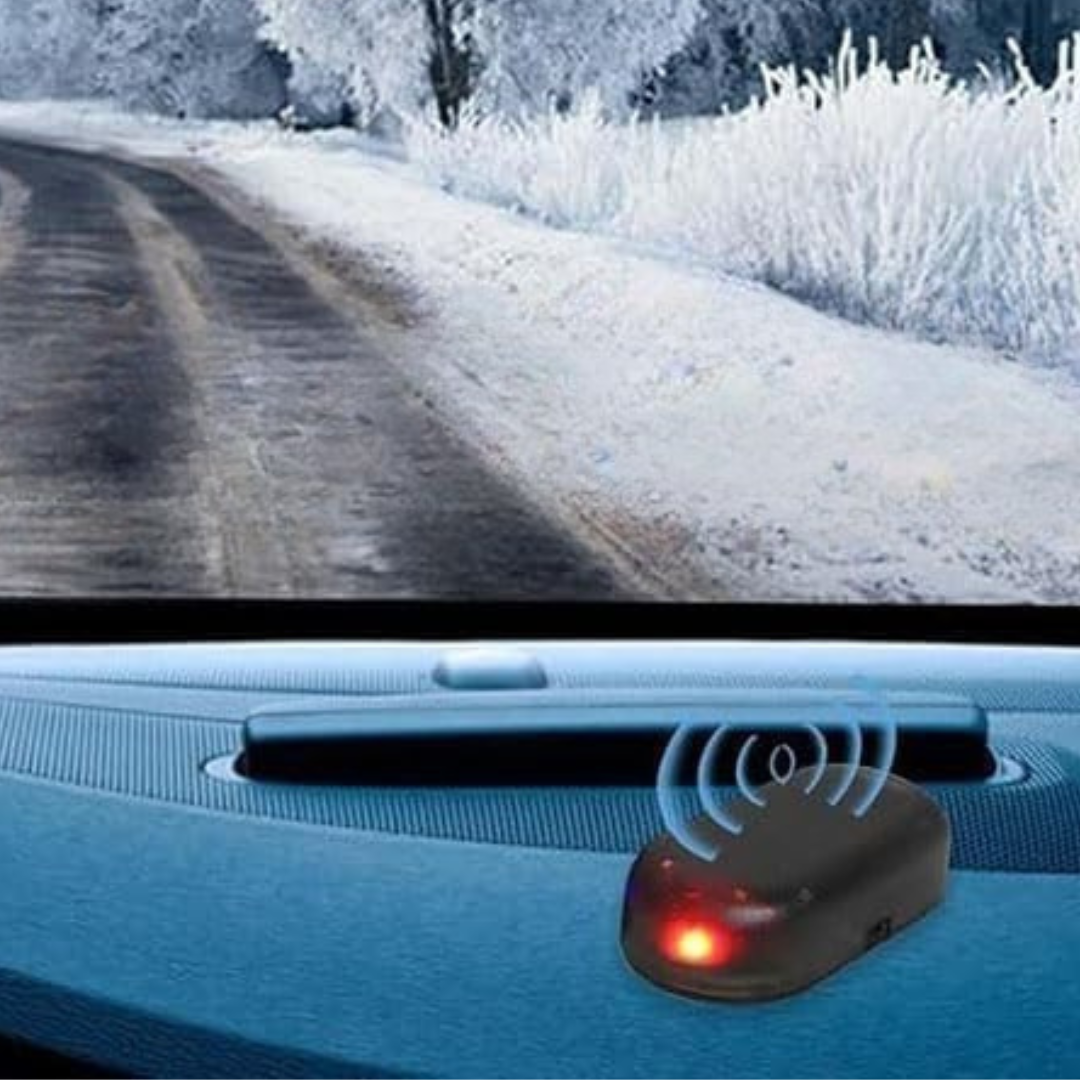 Dispositif antigel pour pare-brise de voiture, alimenté par USB et à l'énergie solaire