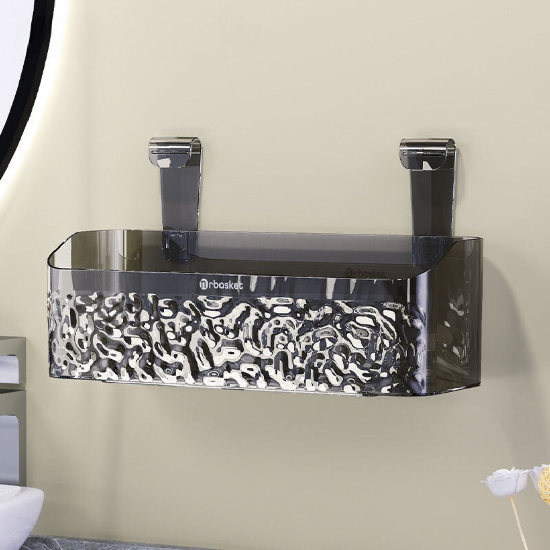 Étagère de salle de bain à ventouse étanche et sans perçage