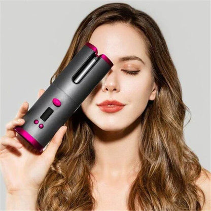 Automatic Curl Styler, Wireless and Rechargeable