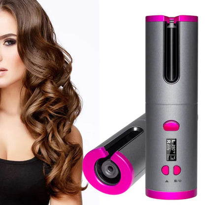 Automatic Curl Styler, Wireless and Rechargeable