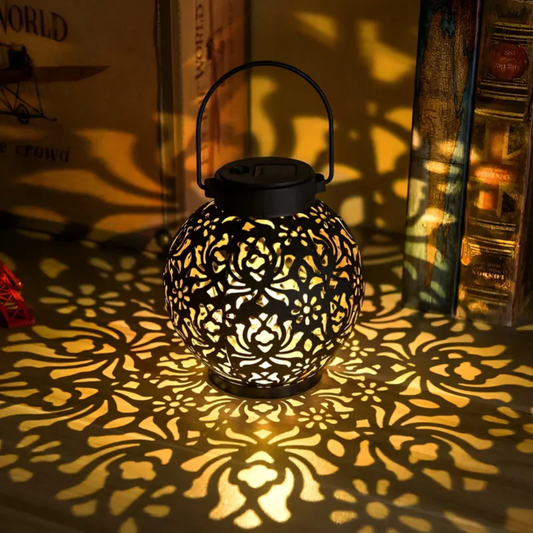 Weather-Resistant Solar Hanging Light, Outdoor Garden Use