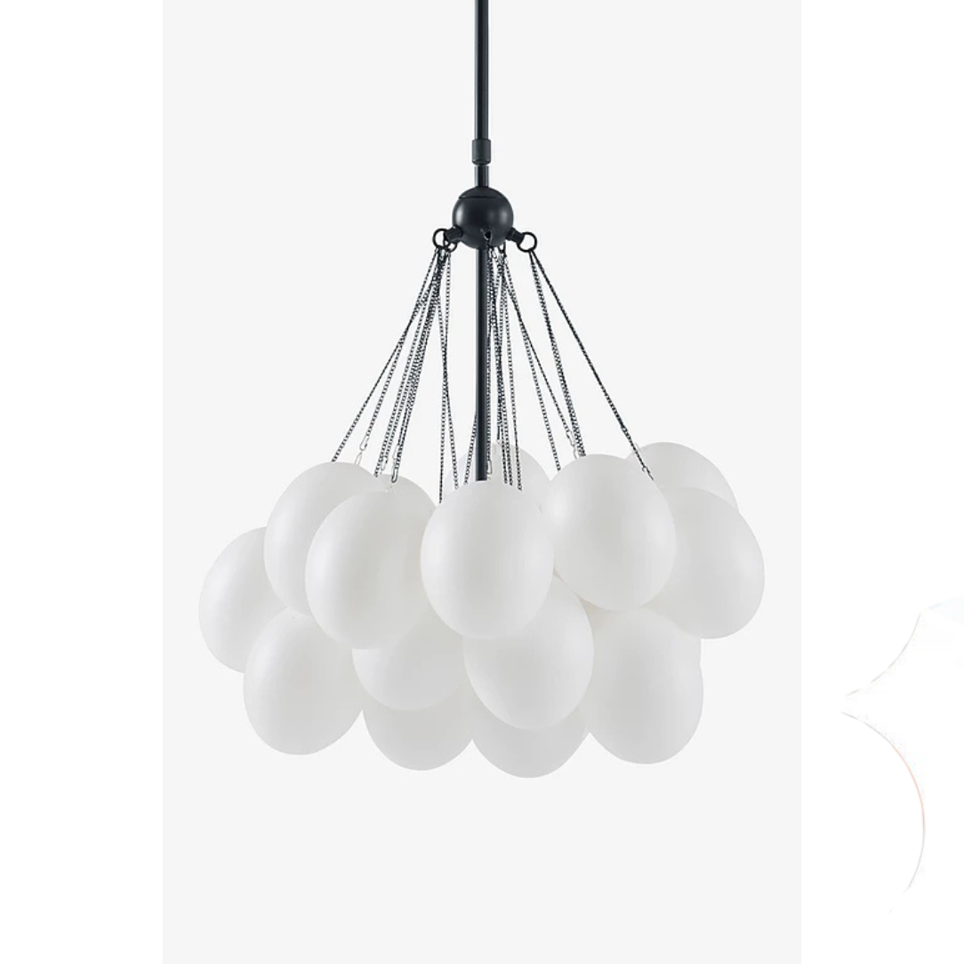 Modern Cluster Ceiling Lamp  Glass