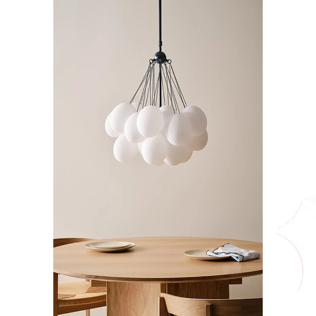 Modern Cluster Ceiling Lamp  Glass