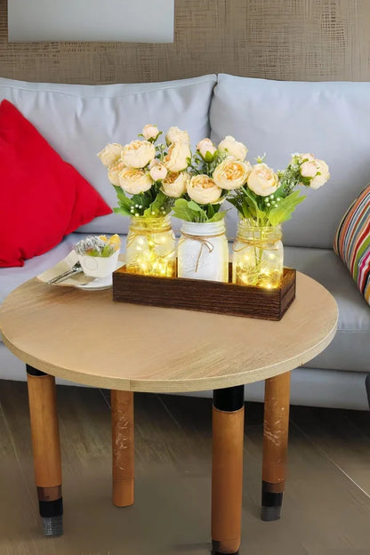 Blooming Enchantment Jar Decor Light  Golden Glow