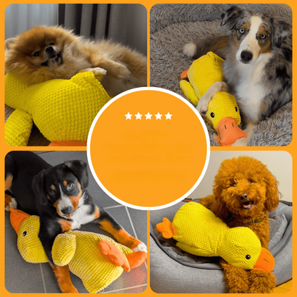 Anti-Stress Duck Toy for Dogs  Calming & Durable Play Companion