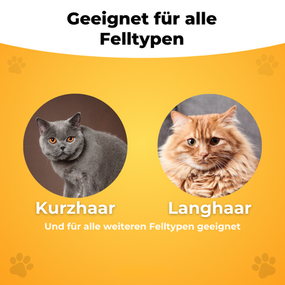 2-in-1 Cat Grooming Brush – For Healthier Fur & Less Shedding