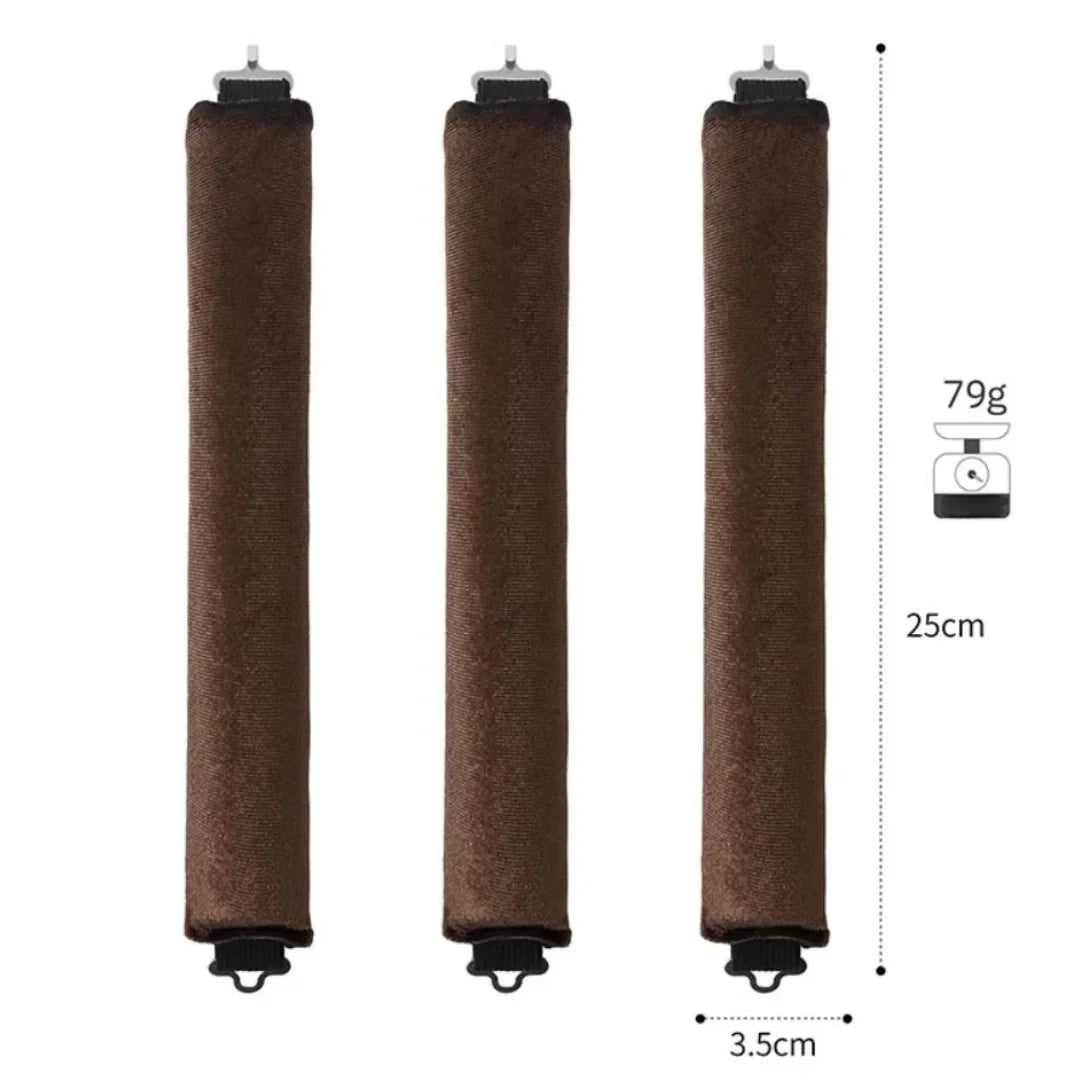 Gentle Curling Rods Set, Heat-Free