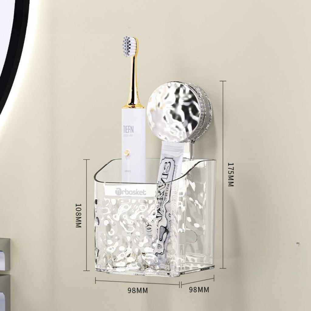 Étagère de salle de bain à ventouse étanche et sans perçage