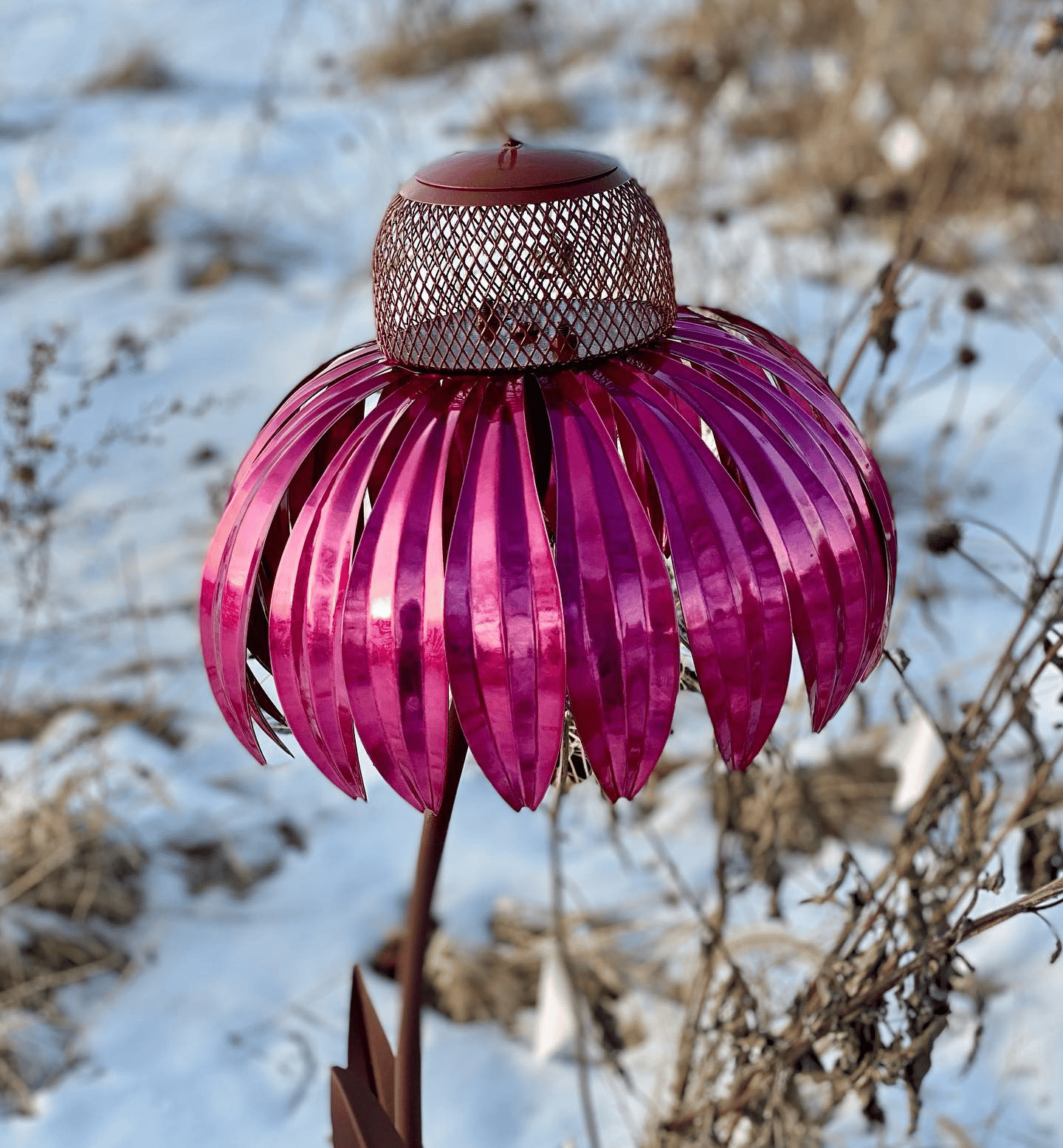 Decorative Bird Feeder | Floral Design